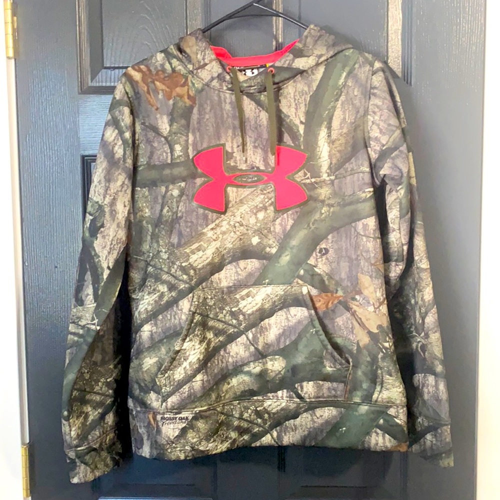 Under Armour Mossy Oak Camo Fleece Hoodie